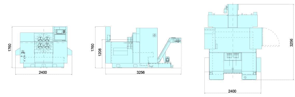 Dimensões HS4200